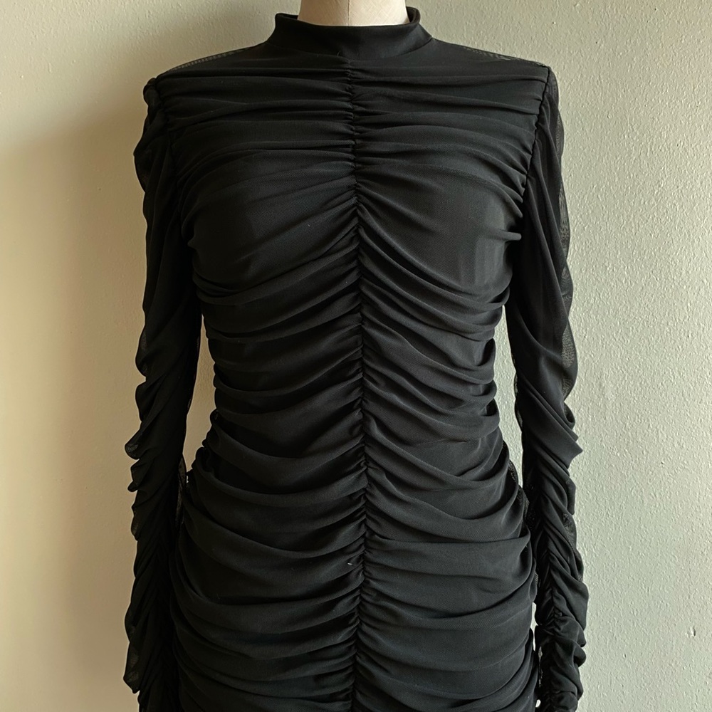 Fashion Nova Paparazzi Ruched Dress